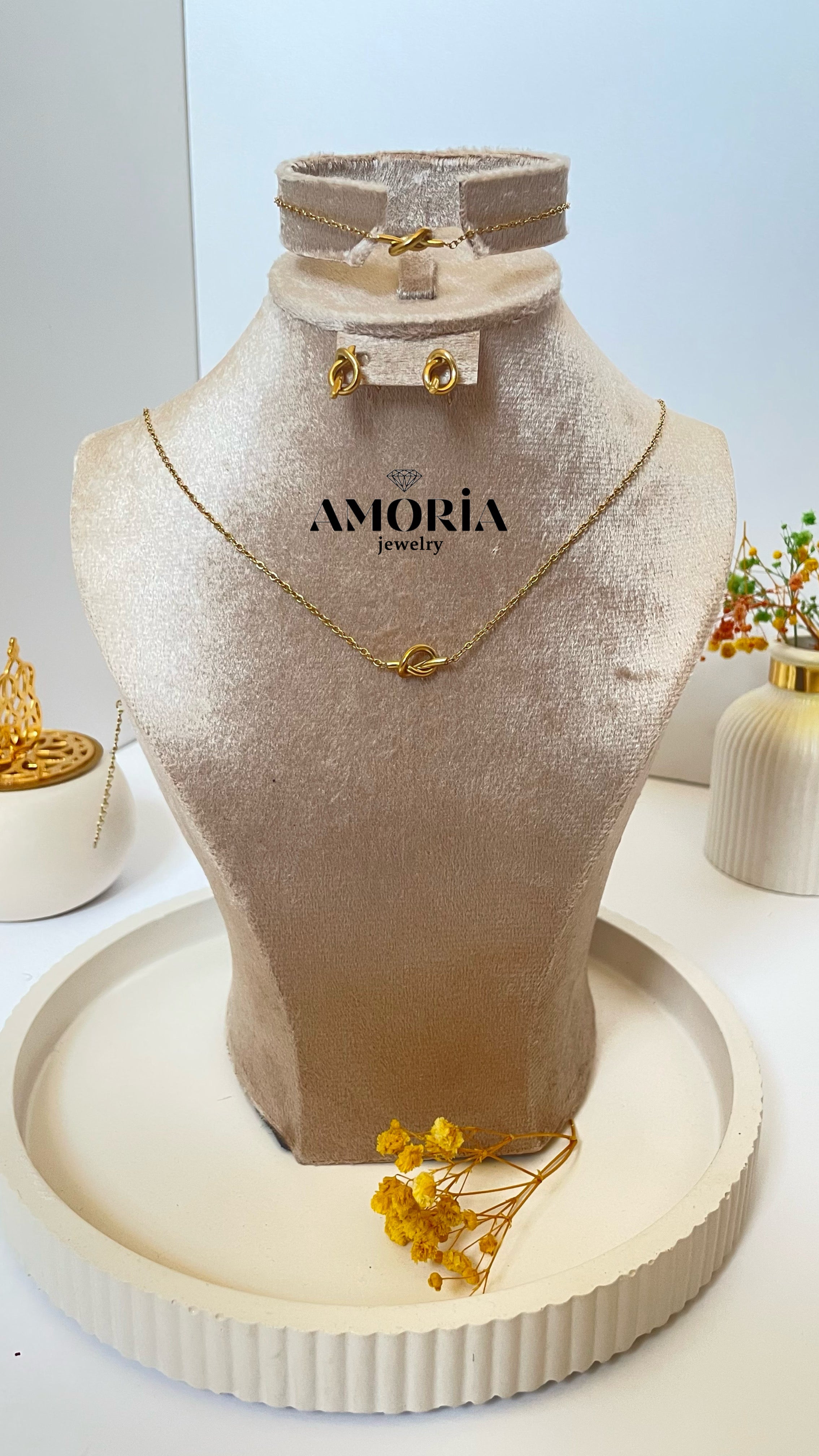 Parure Love knot