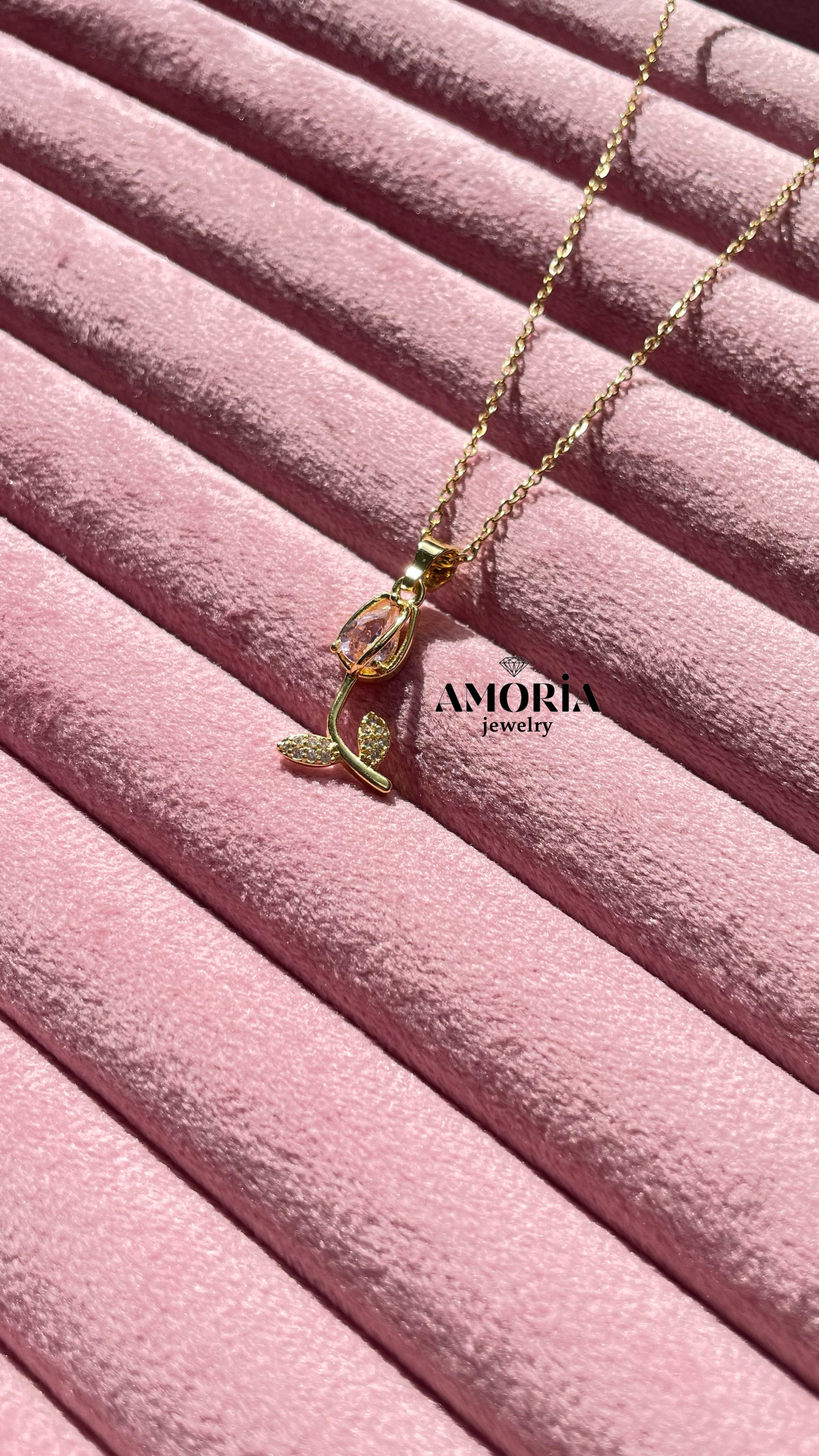 collier tulipe