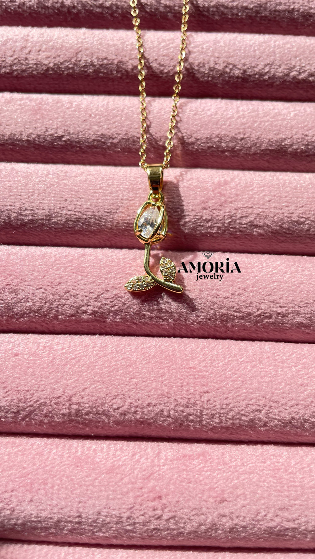 collier tulipe