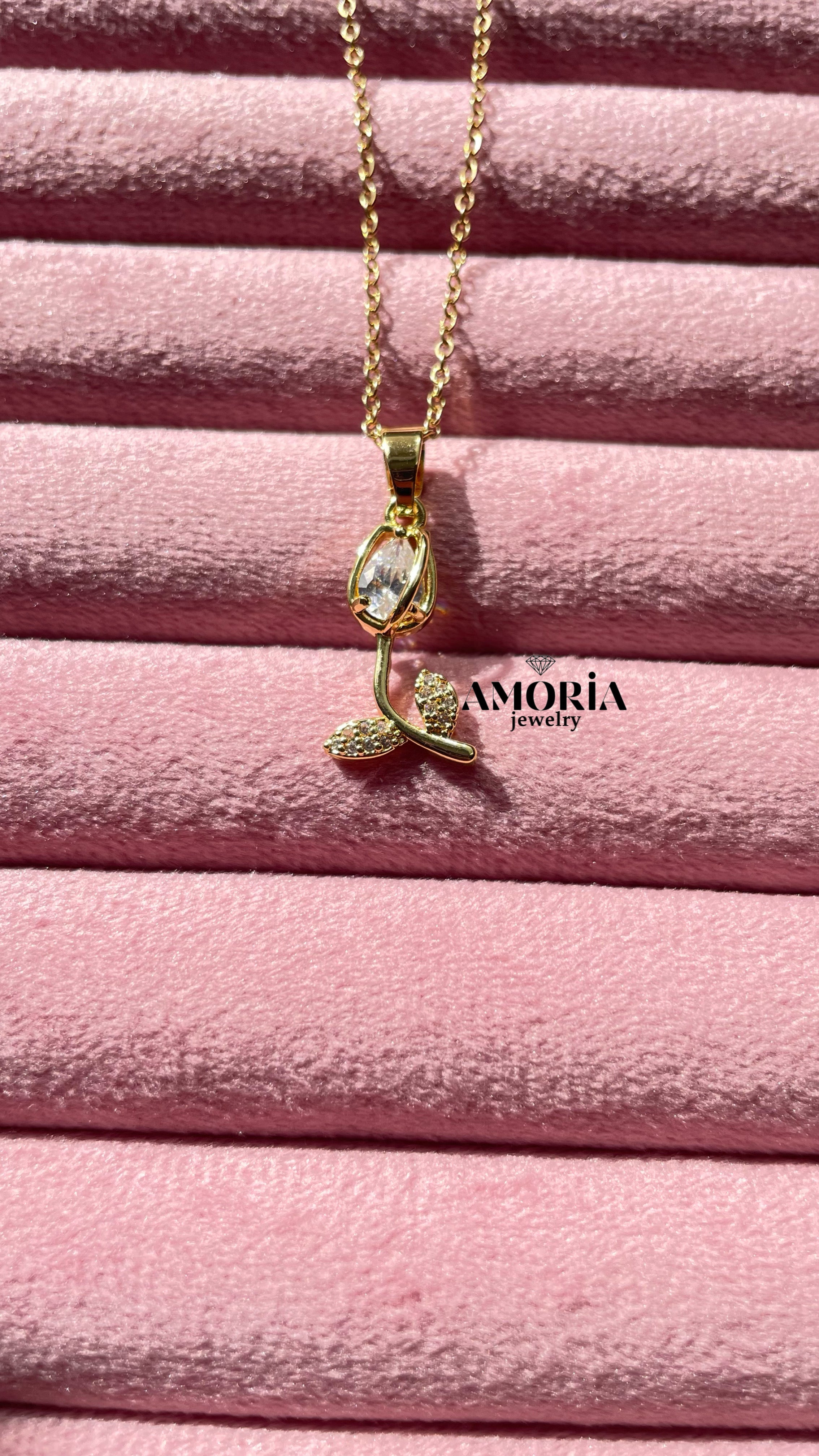collier tulipe
