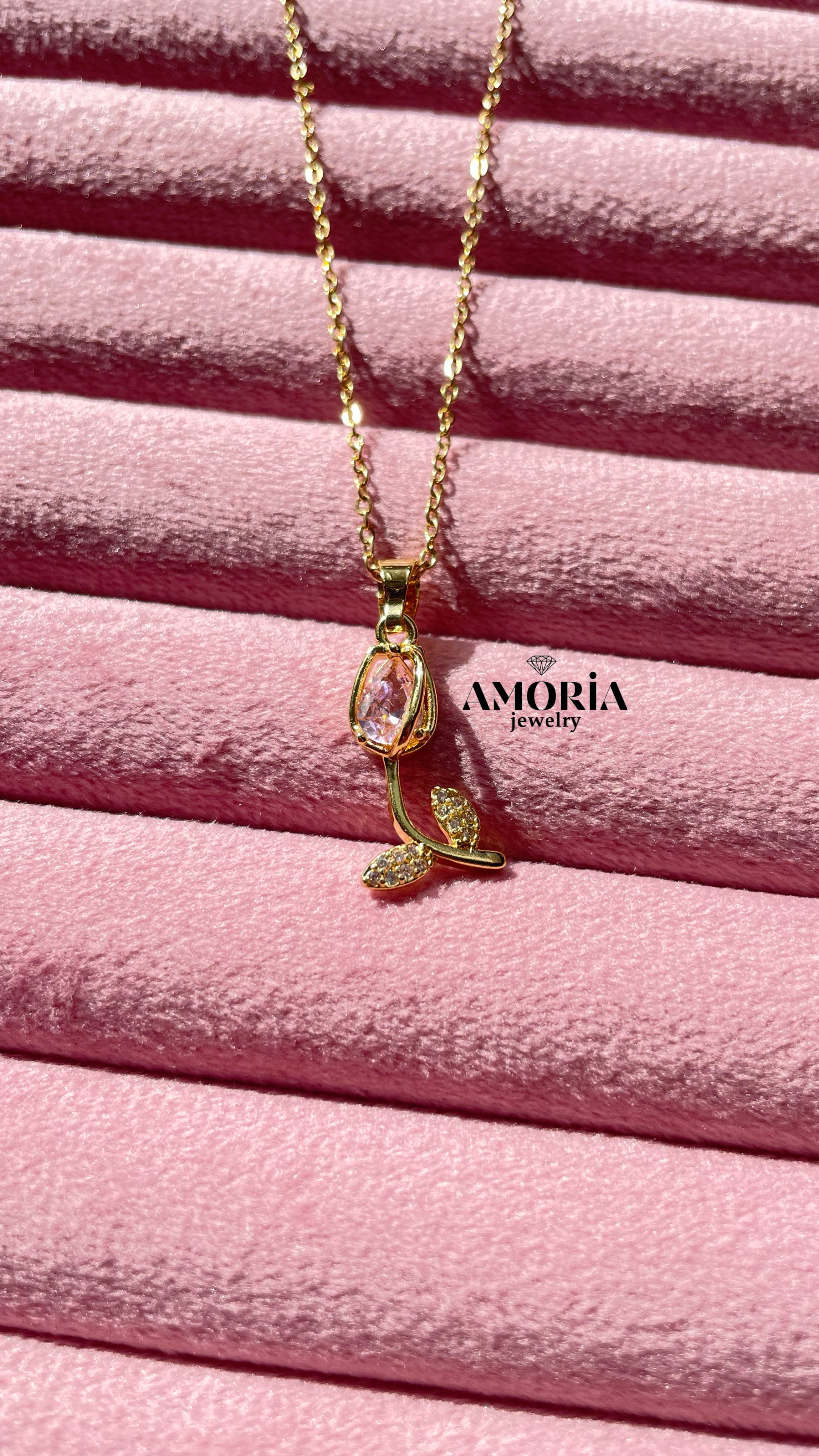 collier tulipe