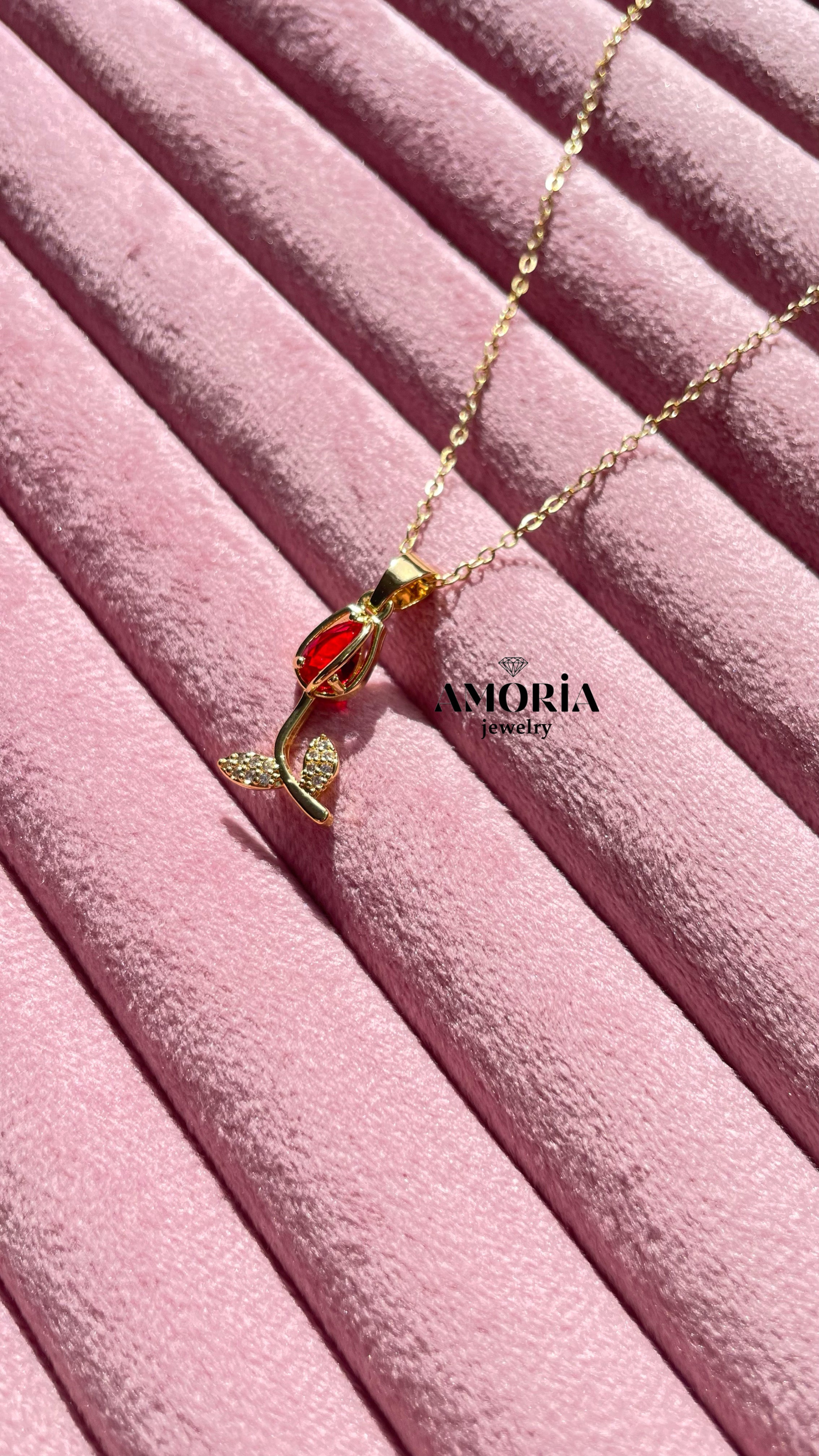 collier tulipe