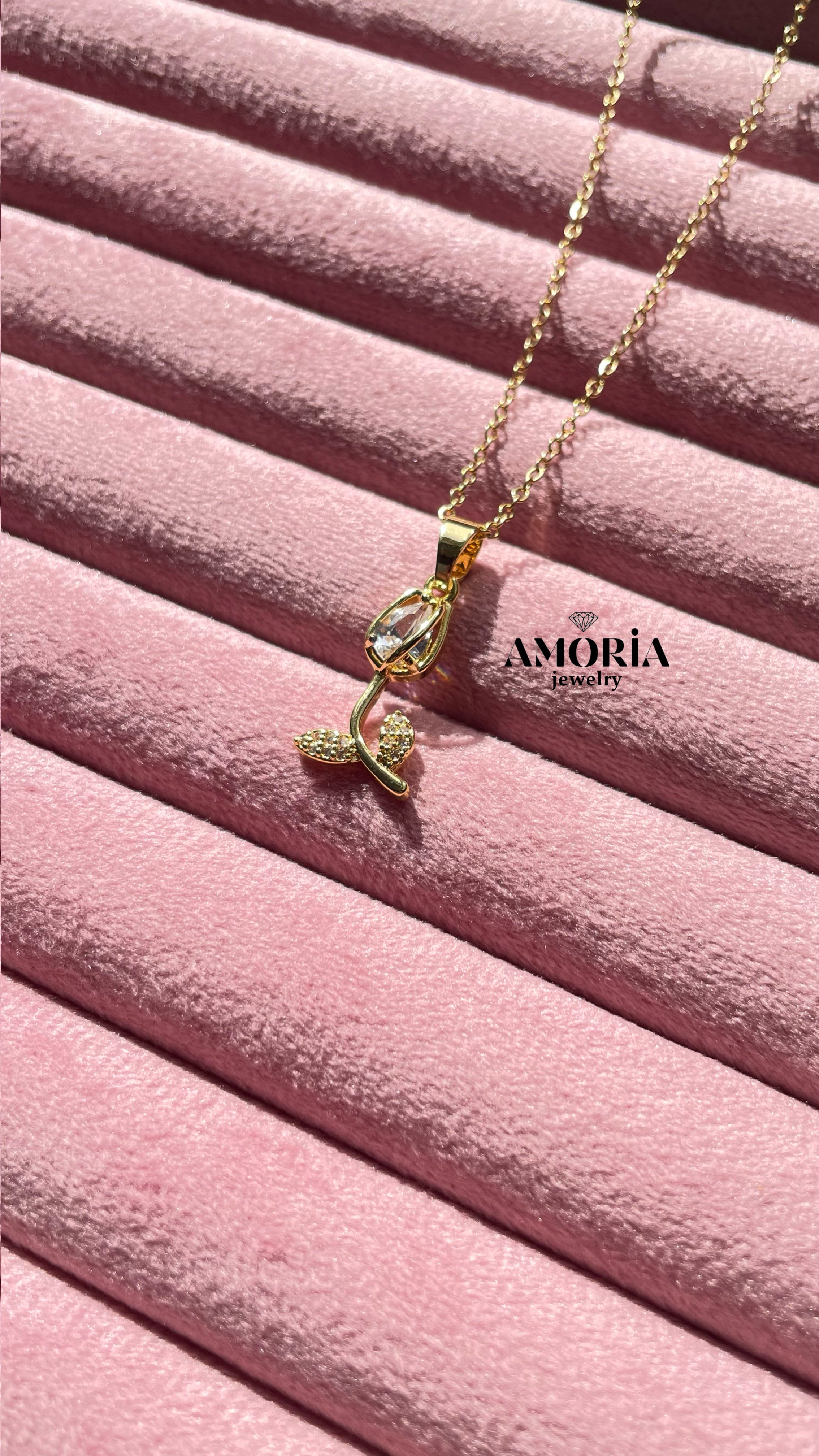 collier tulipe